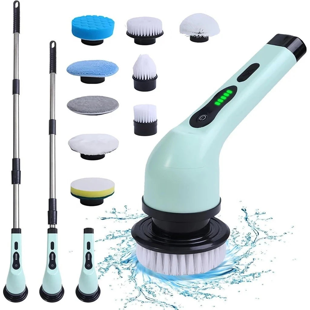 DOMMO™ Electric Spin Scrubber — 7 FREE Cleaning Heads + Free Shipping