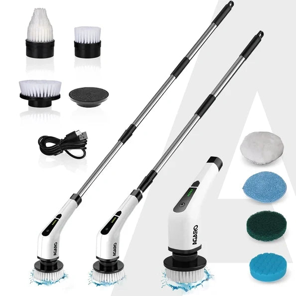 DOMMO™ Electric Spin Scrubber — 7 FREE Cleaning Heads + Free Shipping